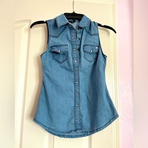 Guess jean top